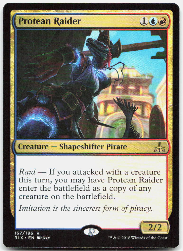 Protean Raider NM R Rivals of Ixalan 167