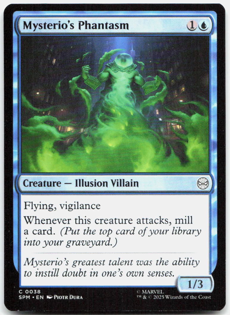 Mysterio's Phantasm NM C Marvel's Spider-Man 38