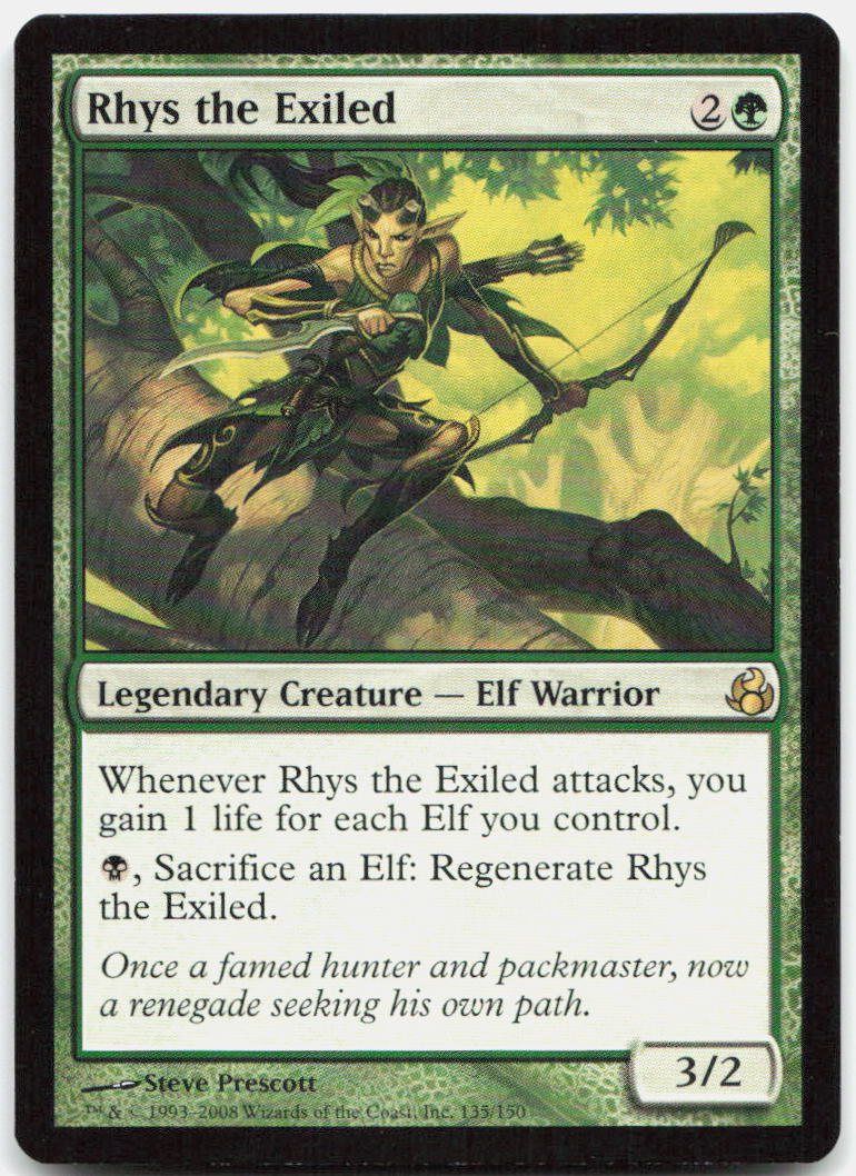Rhys the Exiled NM R Morningtide 135