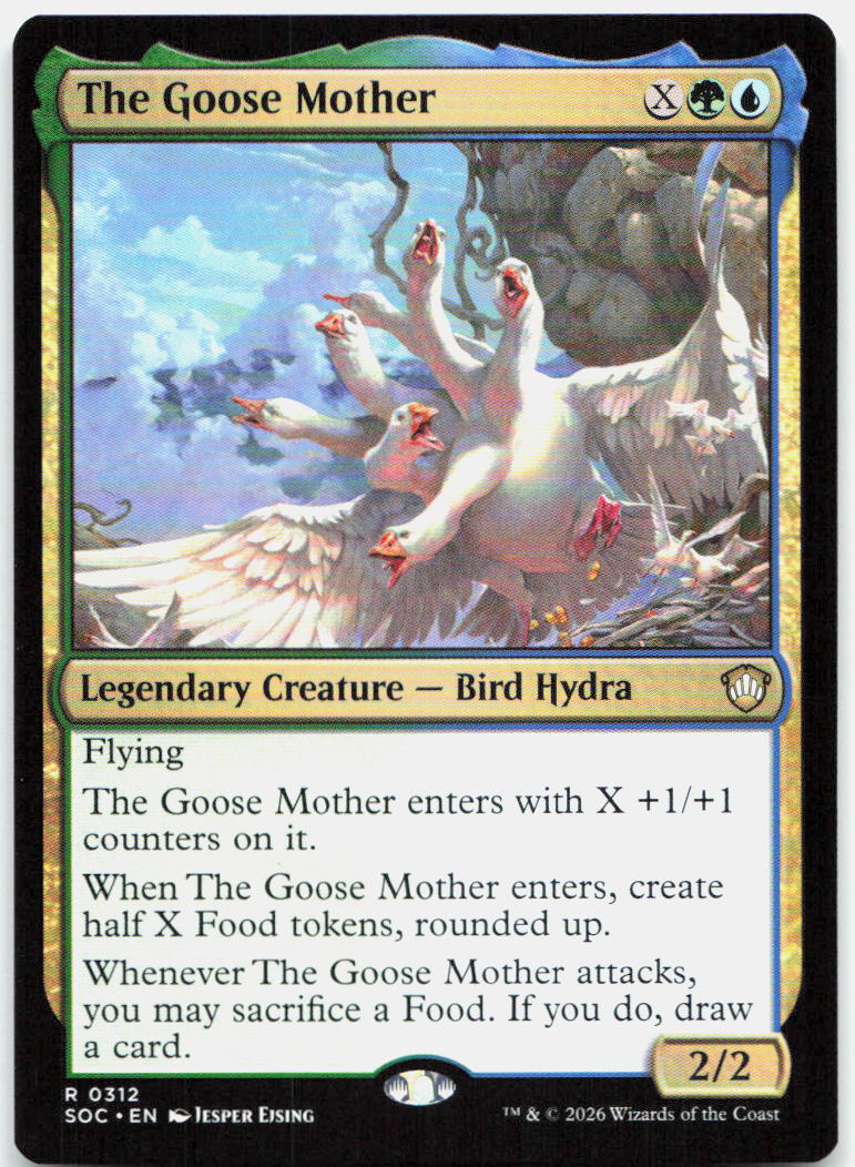 The Goose Mother NM R Commander: Secrets of Strixhaven 312