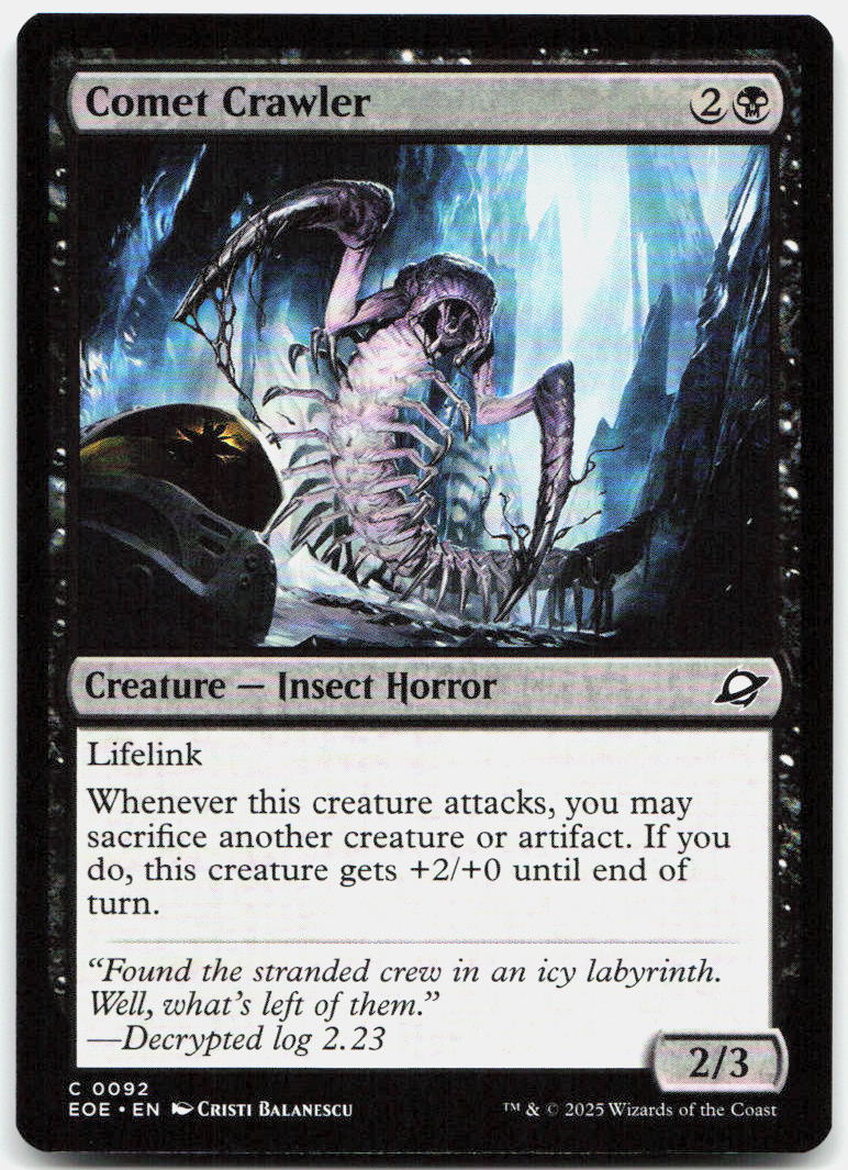 Comet Crawler NM C Edge of Eternities 92