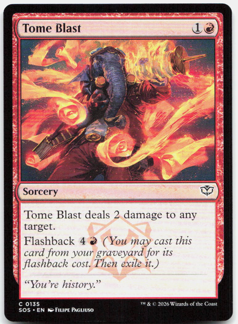 Tome Blast NM C Secrets of Strixhaven 135