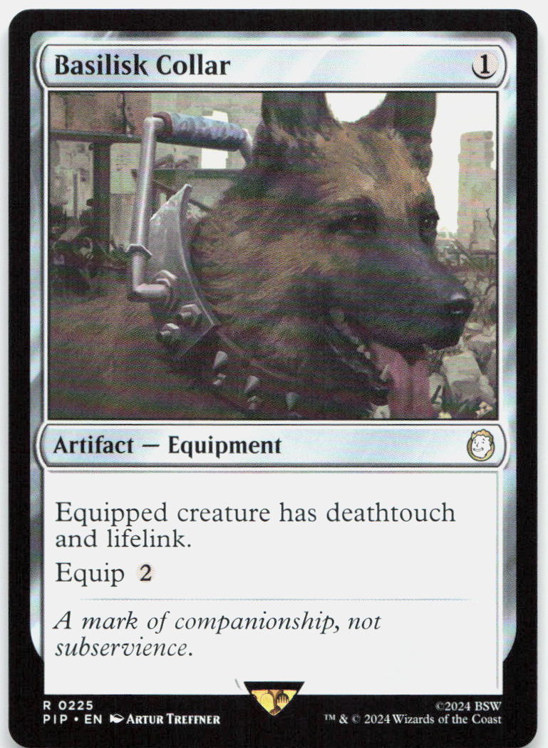Basilisk Collar NM R Universes Beyond: Fallout 225