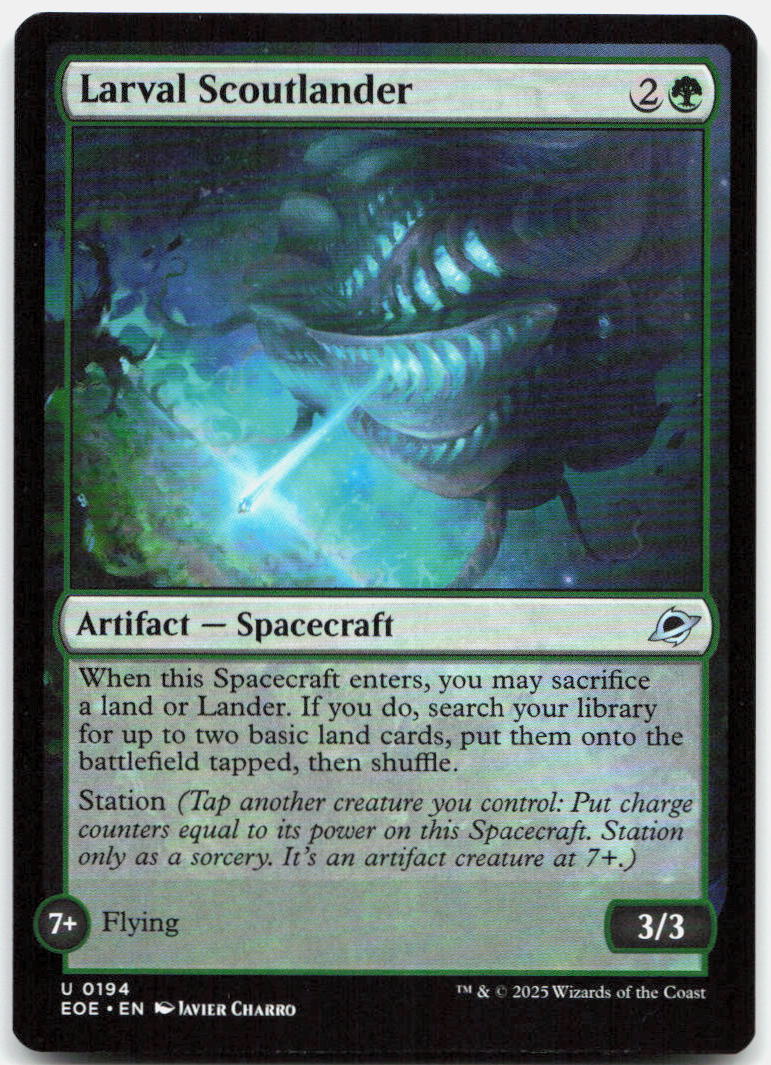 Larval Scoutlander NM U Edge of Eternities 194