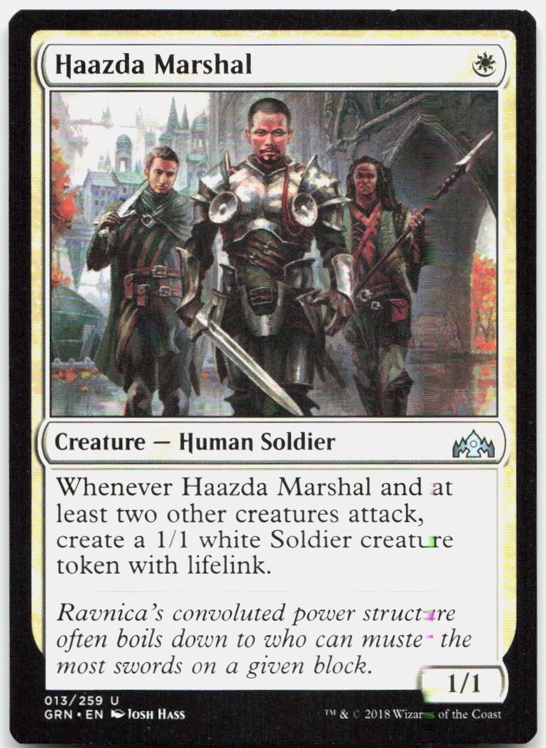 Haazda Marshal NM U Guilds of Ravnica 13