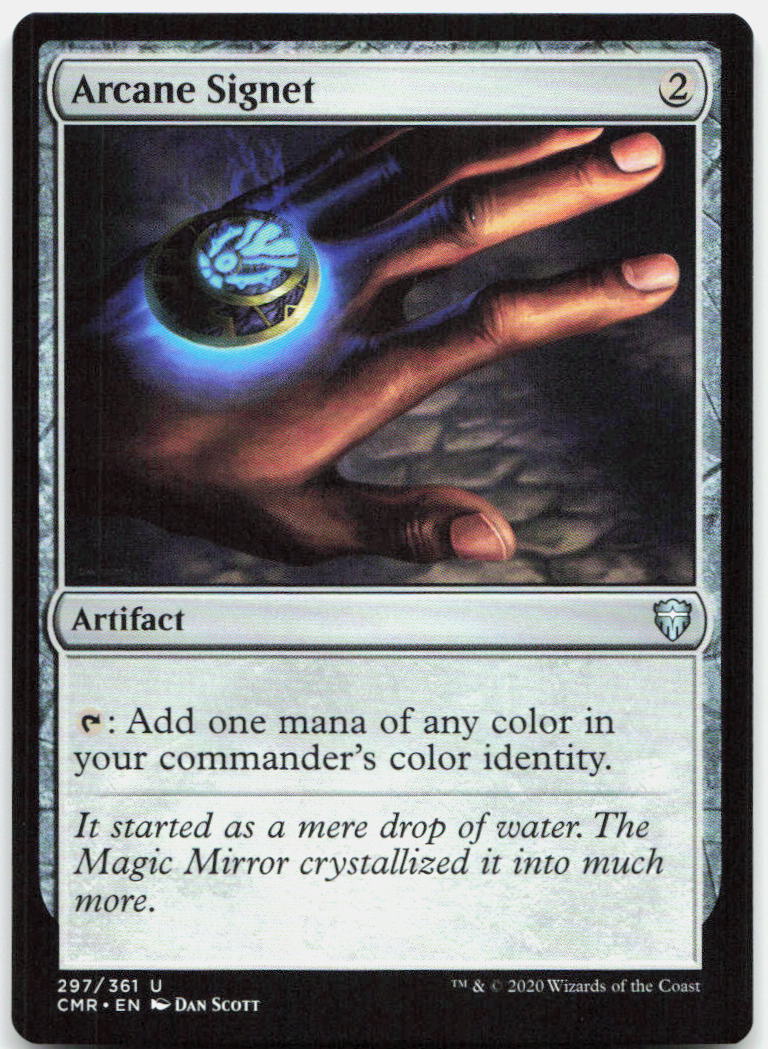 Arcane Signet NM U Commander Legends 297