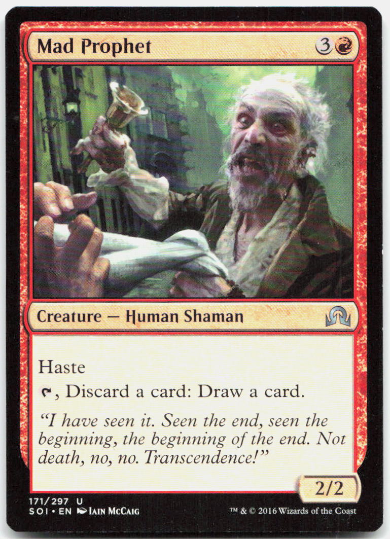 Mad Prophet NM U Shadows over Innistrad 171