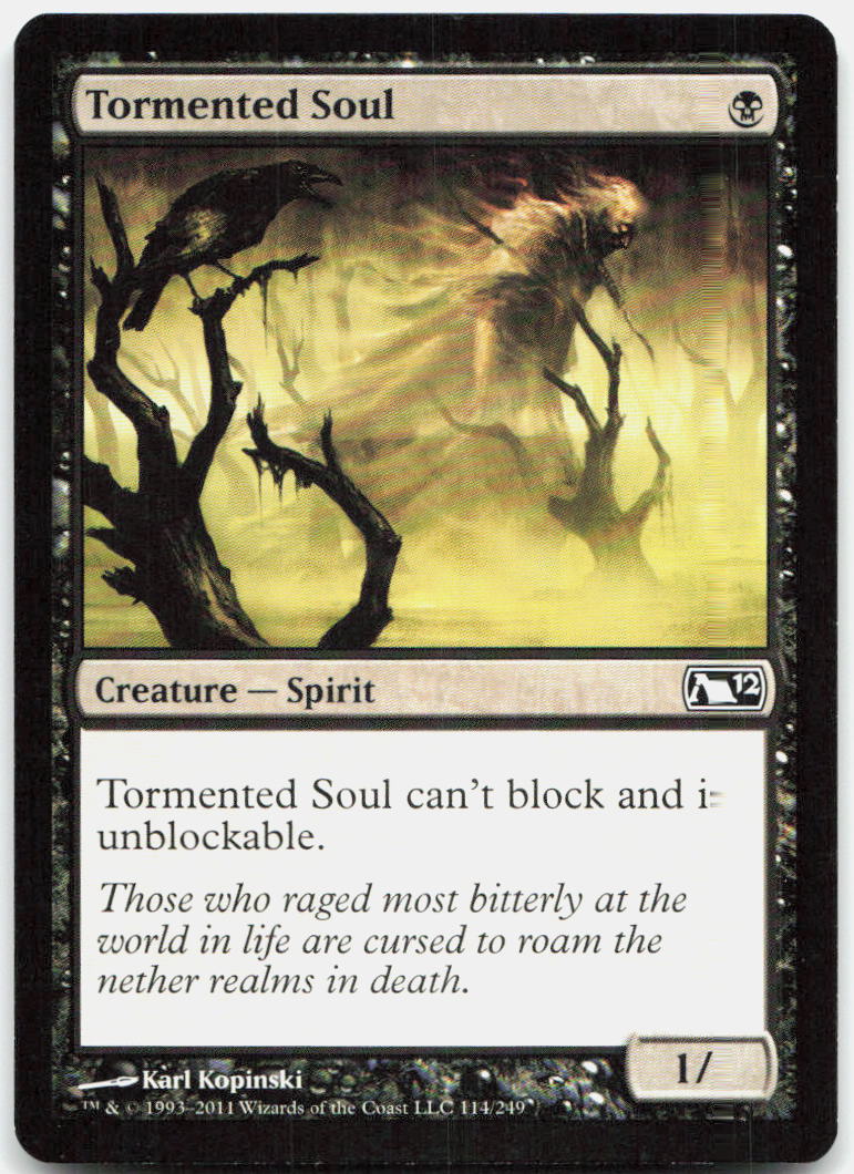 Tormented Soul NM C Magic 2012 (M12) 114