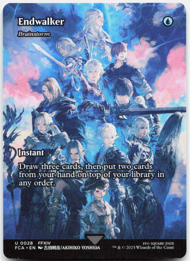 Endwalker - Brainstorm (Showcase) NM U FINAL FANTASY: Through the Ages 28
