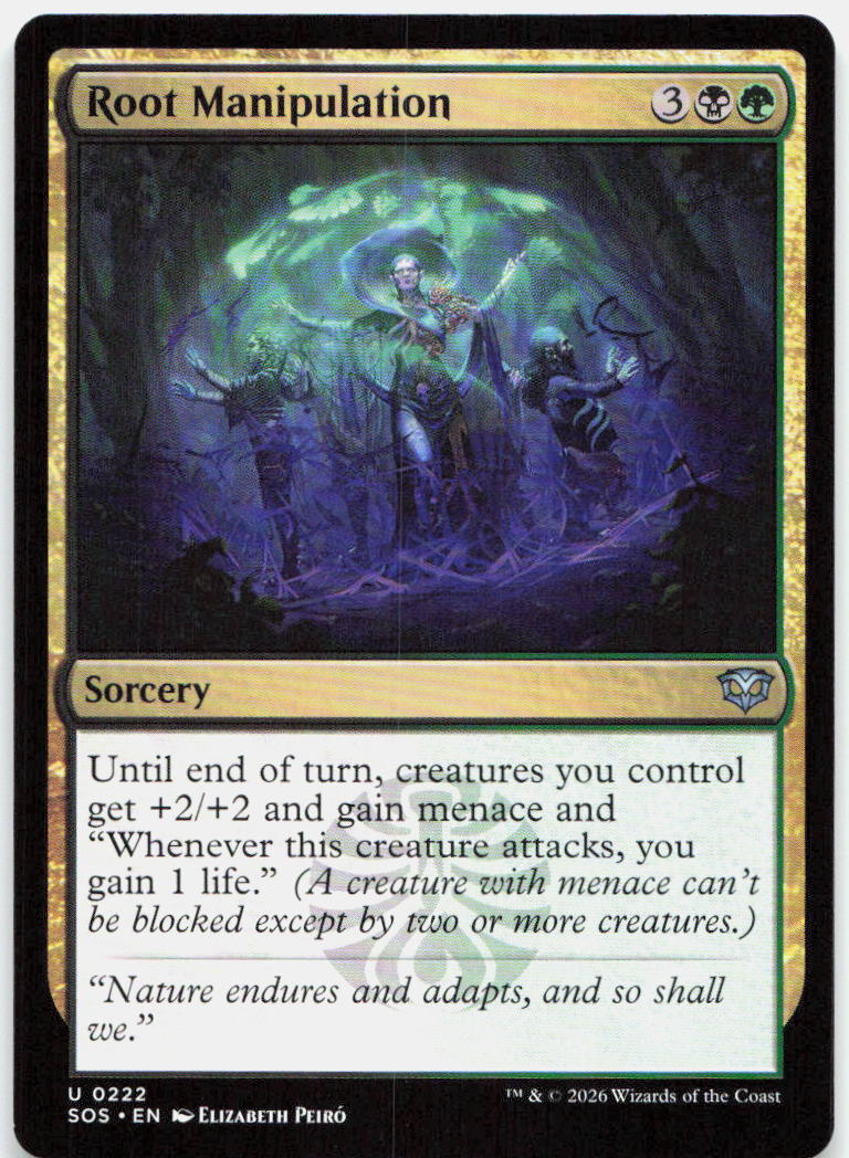 Root Manipulation NM U Secrets of Strixhaven 222