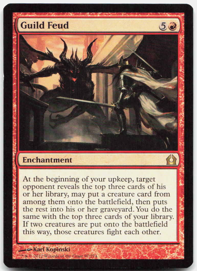 Guild Feud NM R Return to Ravnica 97