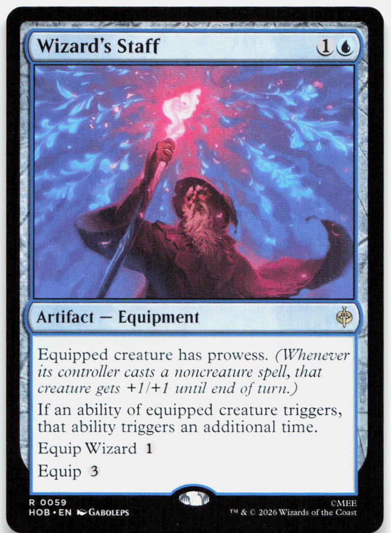 Wizard's Staff NM R The Hobbit 59