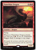 Flameblast Dragon NM R Commander 2018 123