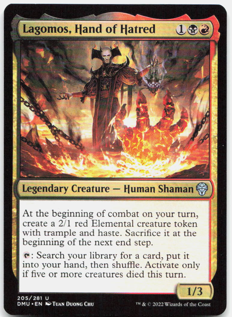 Lagomos, Hand of Hatred NM U Dominaria United 205