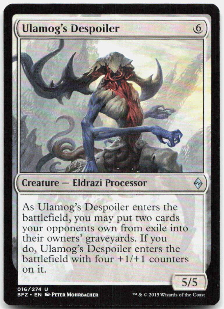 Ulamog's Despoiler NM U Battle for Zendikar 16