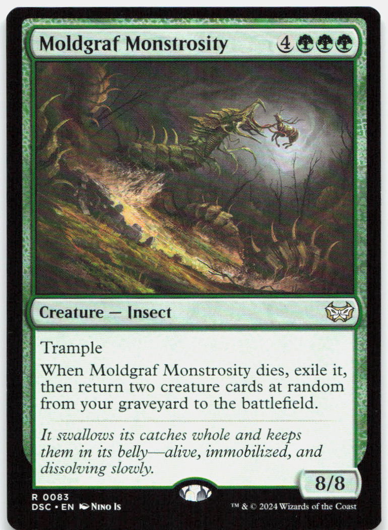 Moldgraf Monstrosity NM R Commander: Duskmourn: House of Horror 83