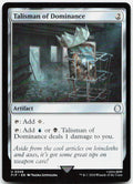 Talisman of Dominance NM U Universes Beyond: Fallout 246