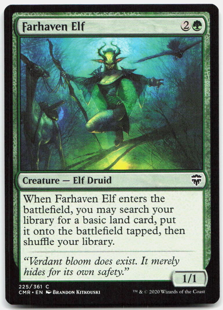 Farhaven Elf NM C Commander Legends 225
