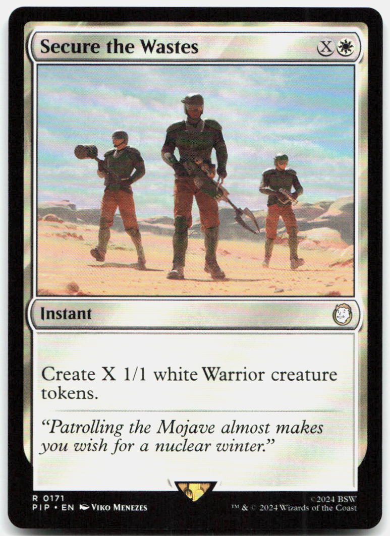 Secure the Wastes NM R Universes Beyond: Fallout 171