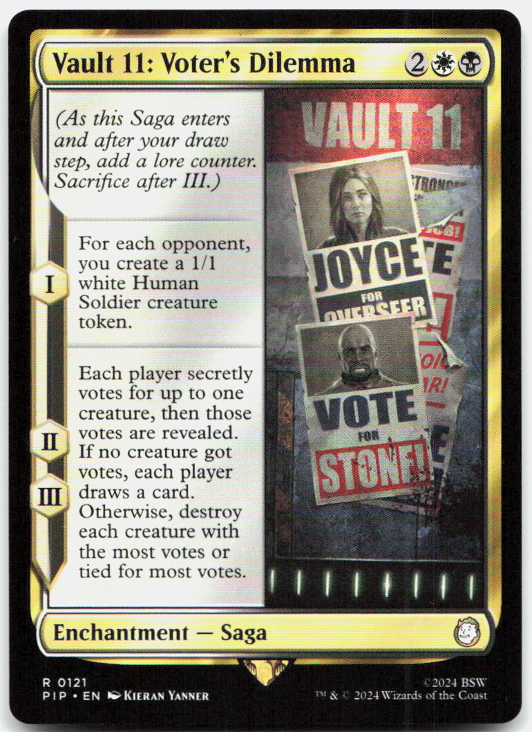 Vault 11: Voter's Dilemma NM R Universes Beyond: Fallout 121