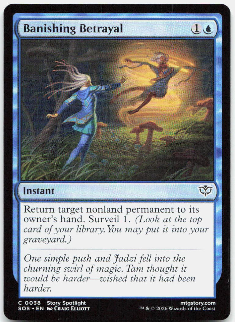 Banishing Betrayal NM C Secrets of Strixhaven 38