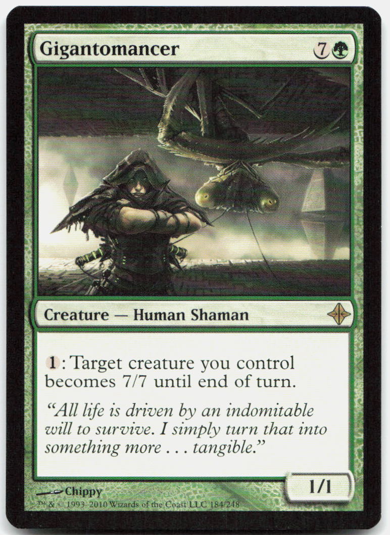 Gigantomancer NM R Rise of the Eldrazi 184