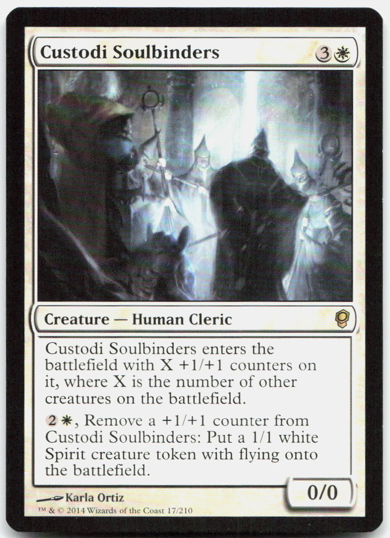 Custodi Soulbinders NM R Conspiracy 17