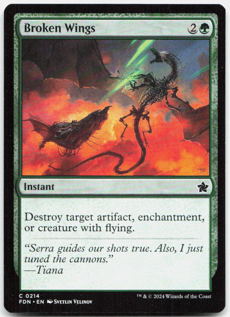 Broken Wings NM C Foundations 214