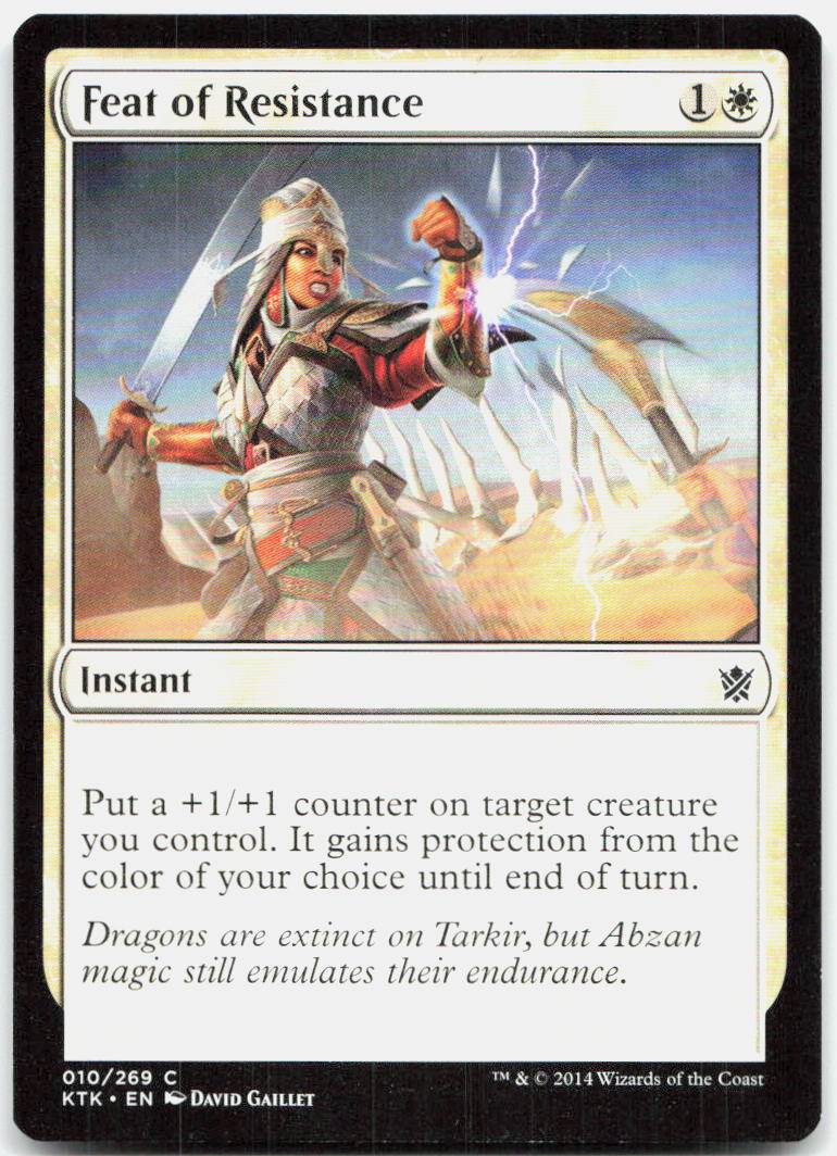 Feat of Resistance NM C Khans of Tarkir 10