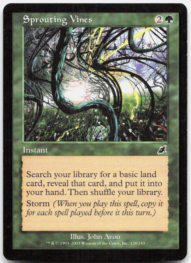 Sprouting Vines NM C Scourge 128