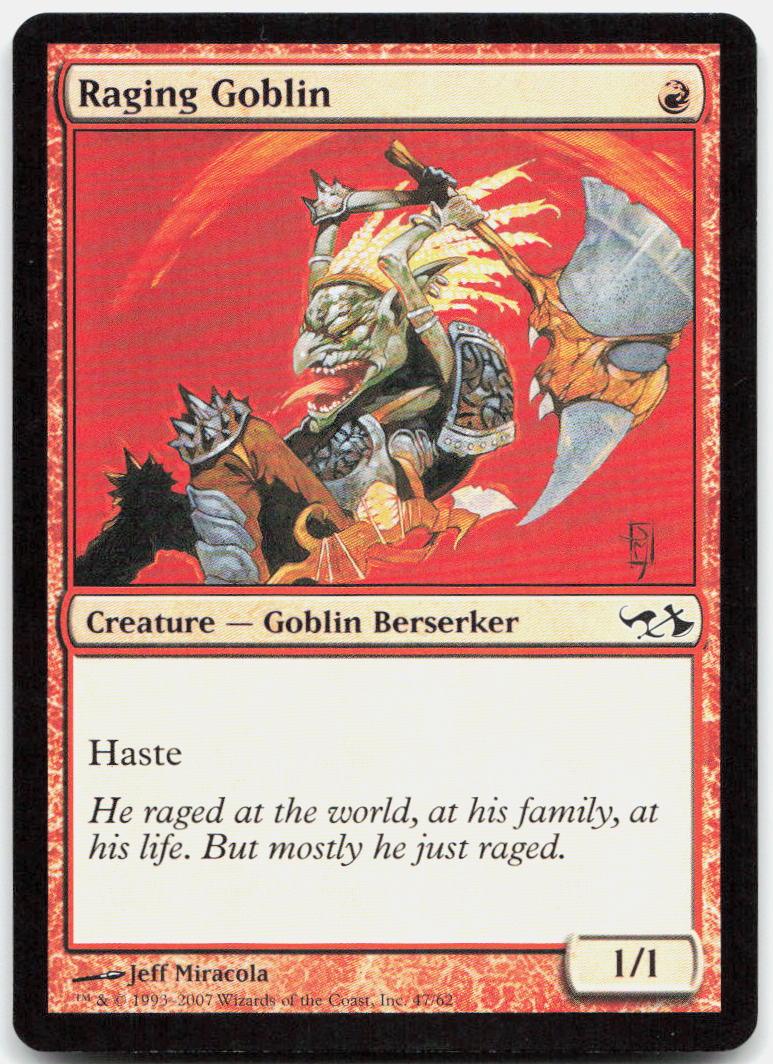 Raging Goblin NM C Duel Decks: Anthology 47