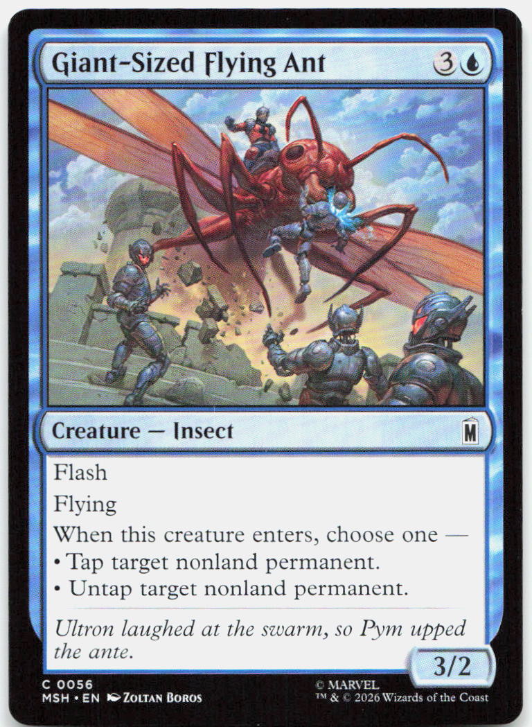 Giant-Sized Flying Ant NM C Marvel Super Heroes 56