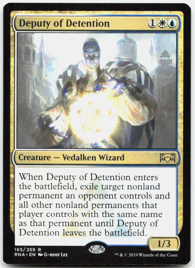 Deputy of Detention NM R Ravnica Allegiance 165