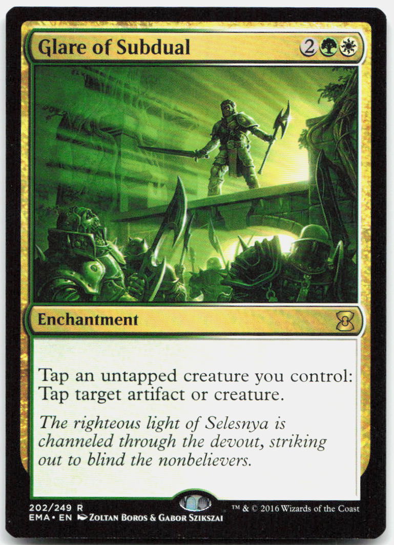 Glare of Subdual NM R Eternal Masters 202