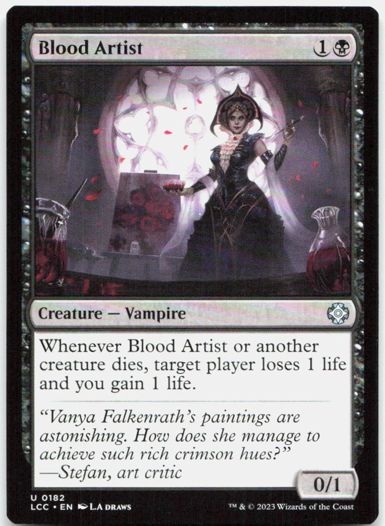 Blood Artist NM U Commander: The Lost Caverns of Ixalan 182