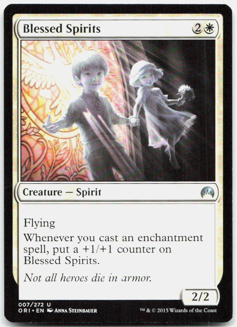 Blessed Spirits NM U Magic Origins 7