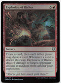 Explosion of Riches NM Foil U Commander Legends 176