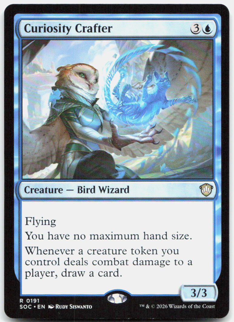 Curiosity Crafter NM R Commander: Secrets of Strixhaven 191