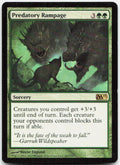 Predatory Rampage NM R Magic 2013 (M13) 180