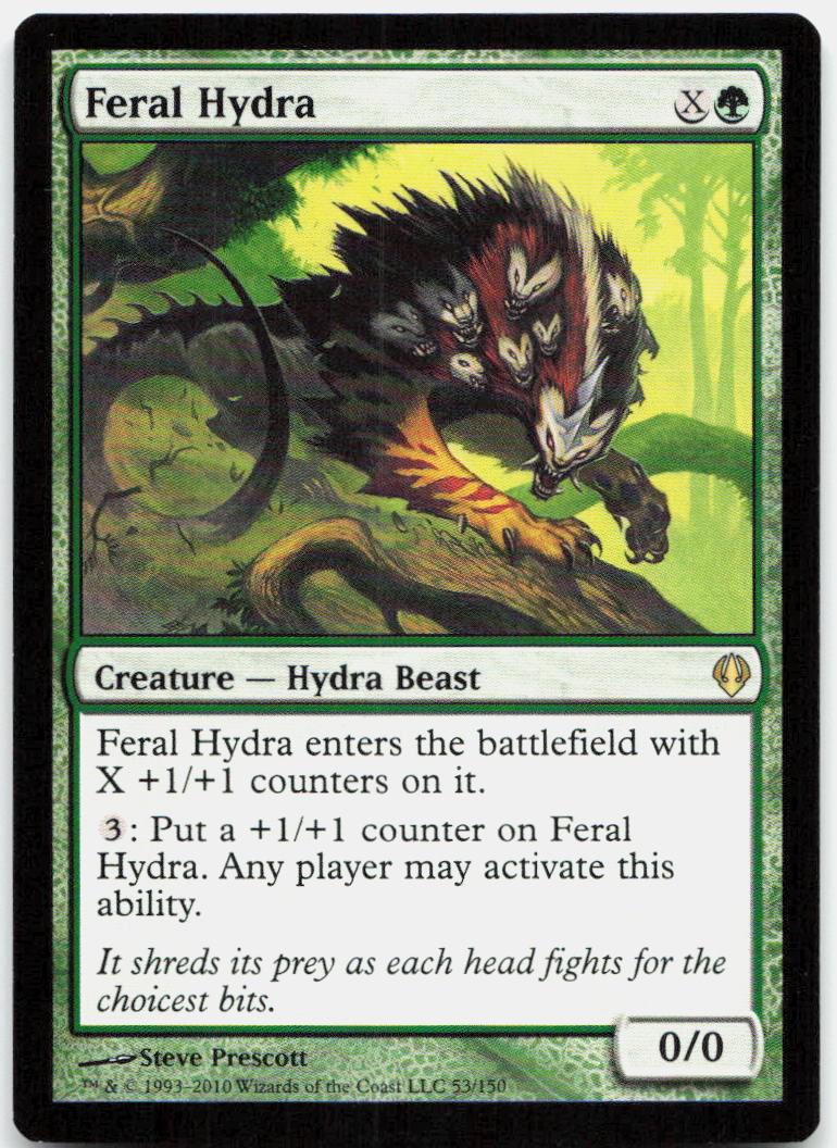 Feral Hydra NM R Archenemy 53
