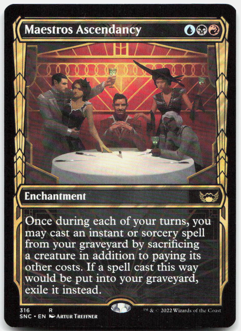 Maestros Ascendancy (Showcase) NM R Streets of New Capenna 316