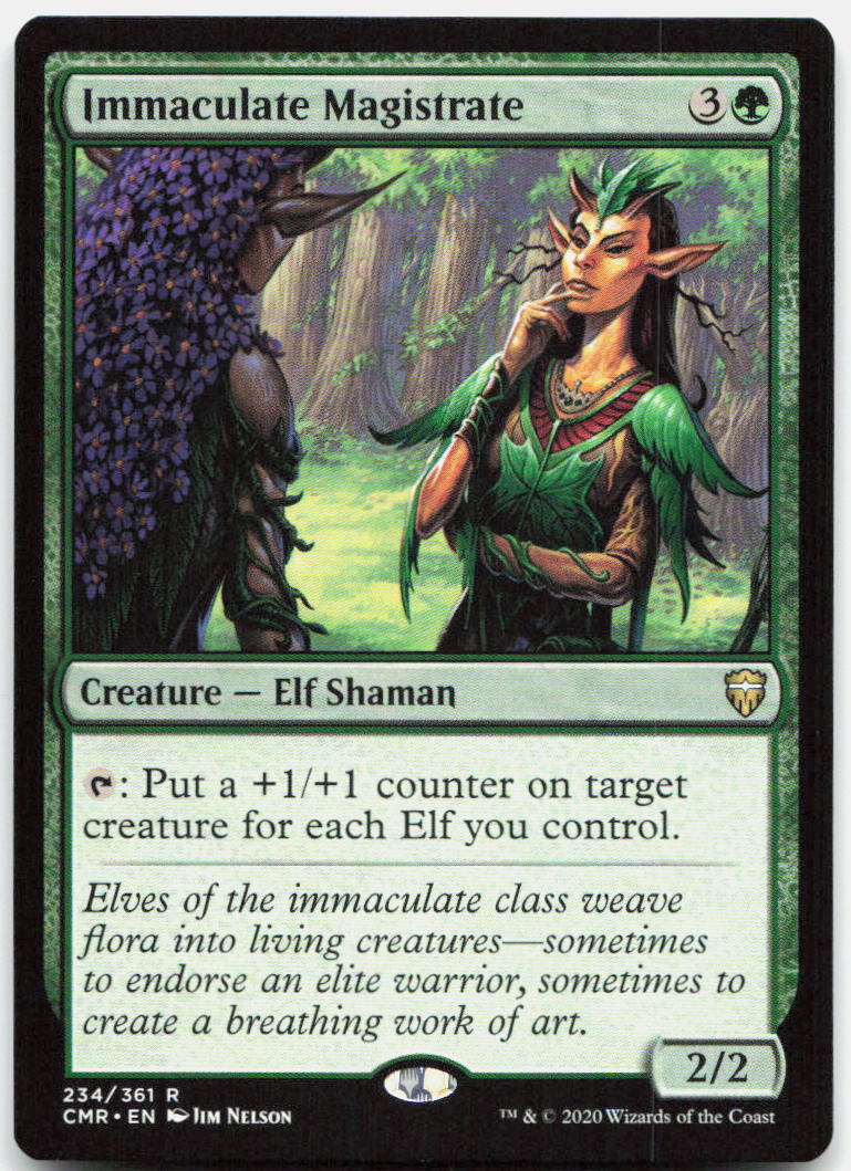 Immaculate Magistrate NM R Commander Legends 234