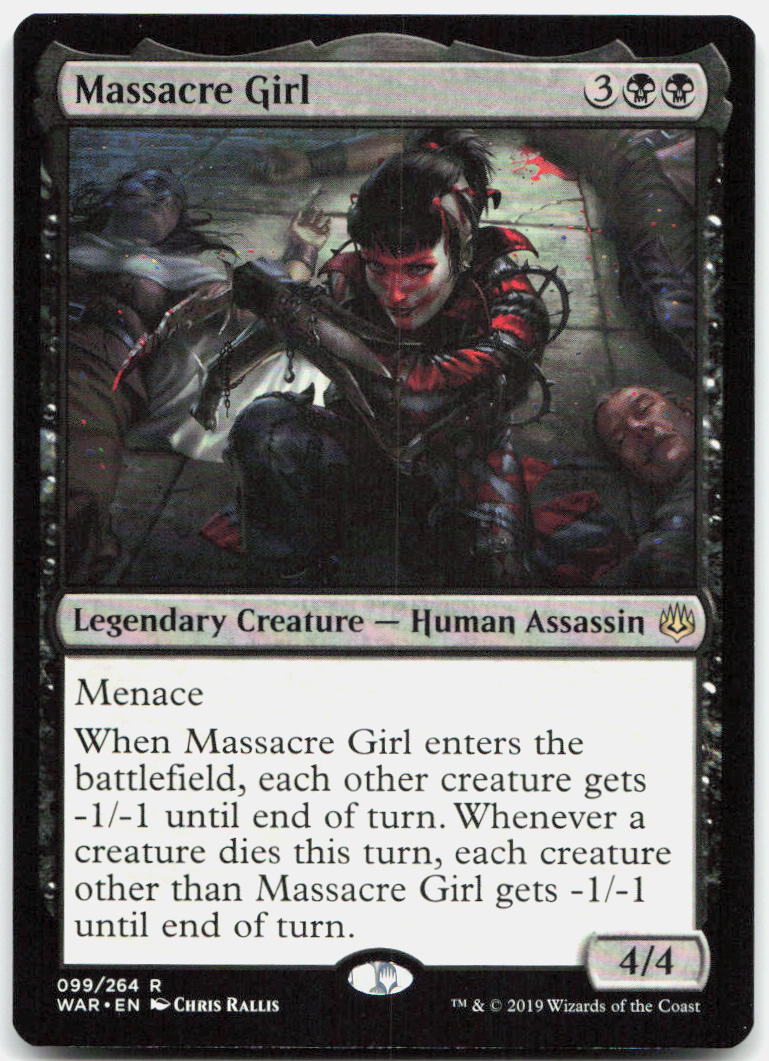 Massacre Girl NM R War of the Spark 99
