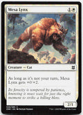 Mesa Lynx NM C Zendikar Rising 28
