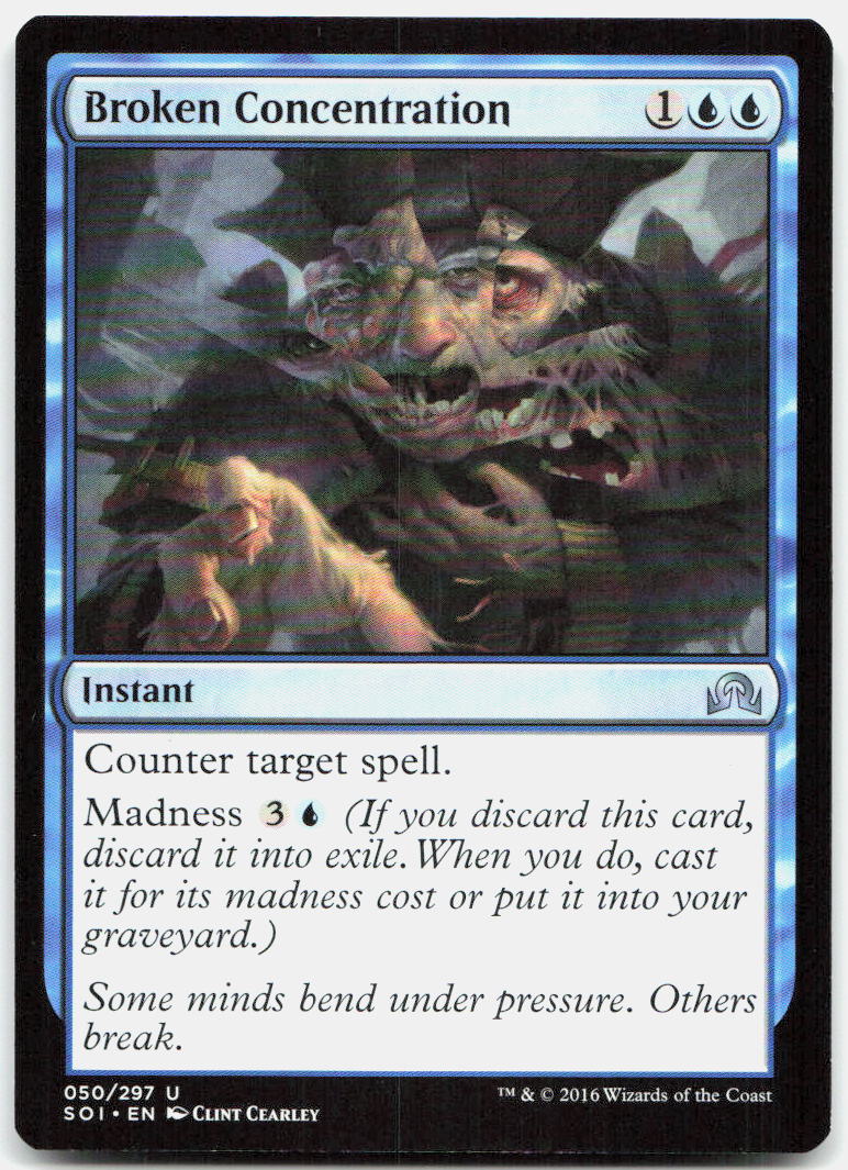 Broken Concentration NM U Shadows over Innistrad 50