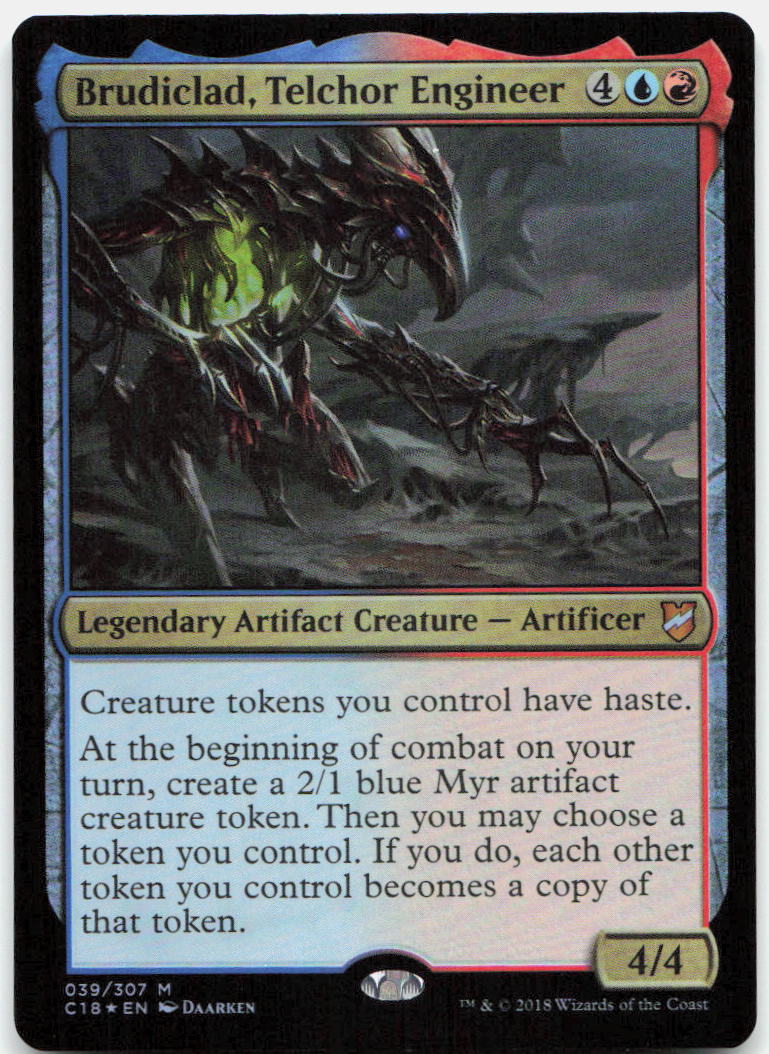 Brudiclad, Telchor Engineer NM Foil M Commander 2018 39