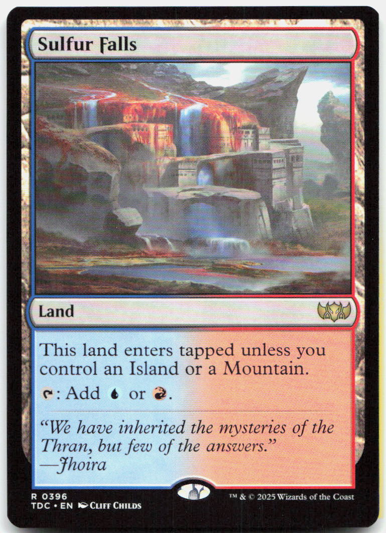 Sulfur Falls NM R Commander: Tarkir: Dragonstorm 396
