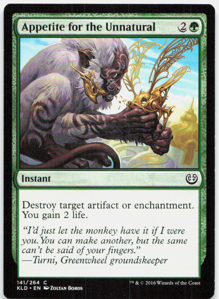 Appetite for the Unnatural NM C Kaladesh 141