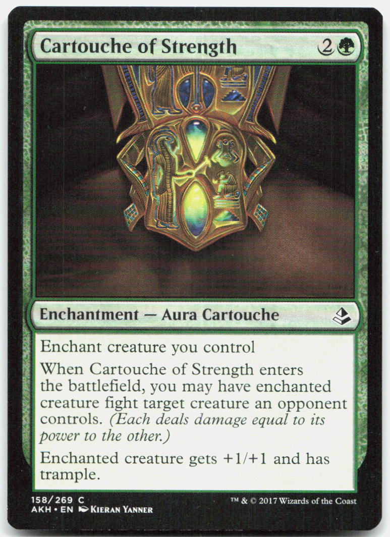 Cartouche of Strength NM C Amonkhet 158