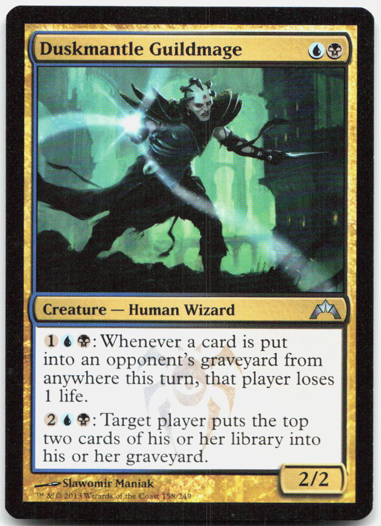 Duskmantle Guildmage NM U Gatecrash 158